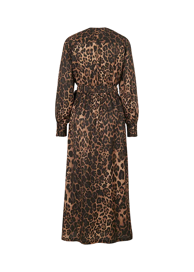 Riani ocelot printed dress 476080