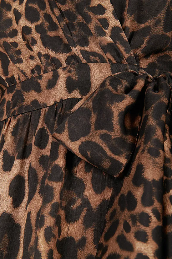 Riani ocelot printed dress 476080
