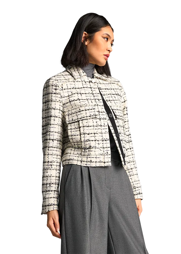 Riani cross checked jacket