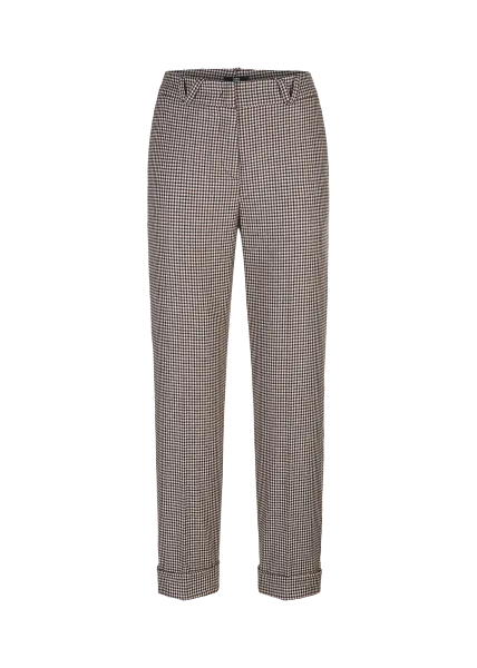 Riani Higgins check slim fit trousers 483820