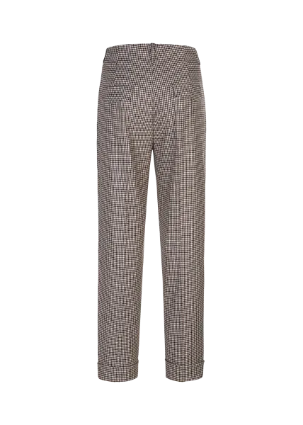 Riani Higgins check slim fit trousers 483820