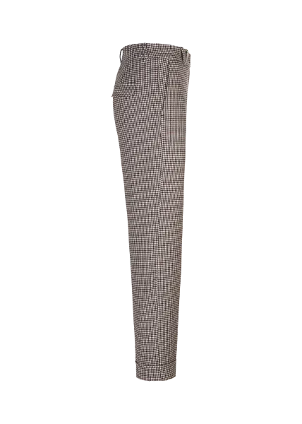 Riani Higgins check slim fit trousers 483820