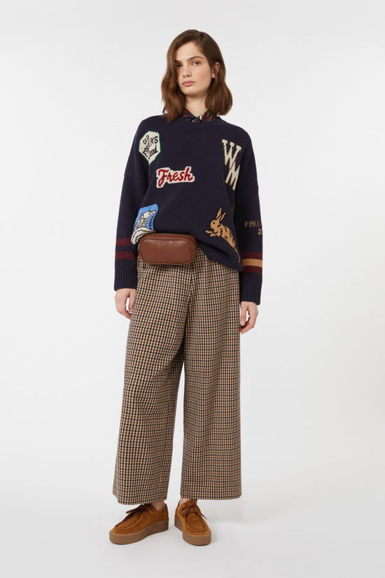 Max Mara Weekend herringbone trousers Ebe