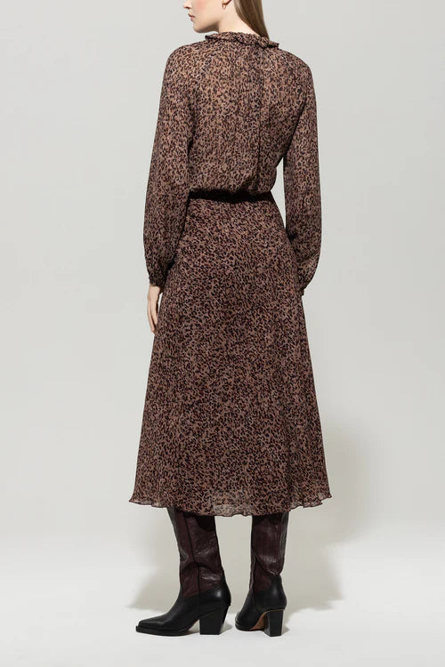 Luisa Cerano animal print midi skirt 528306