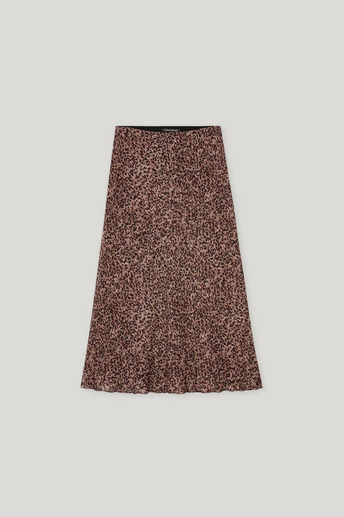 Luisa Cerano animal print midi skirt 528306