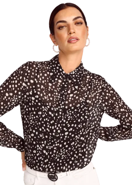 Riani crazy dot blouse 535200