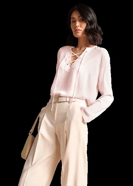 Riani blouse with lacing 535290