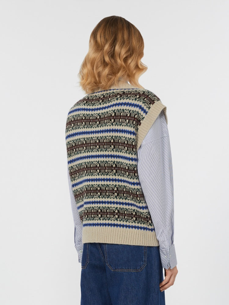 Max Mara Weekend jacquard knit tank top Fleres