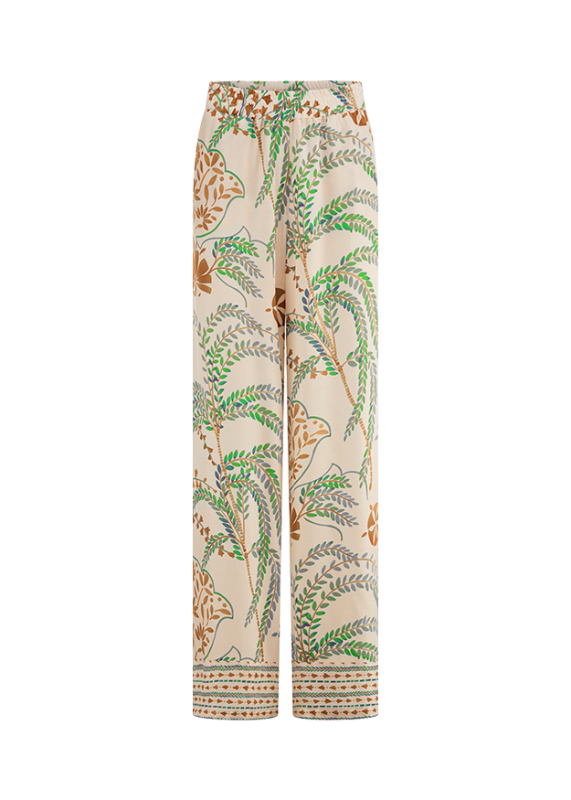 Riani stencil print trousers 543910
