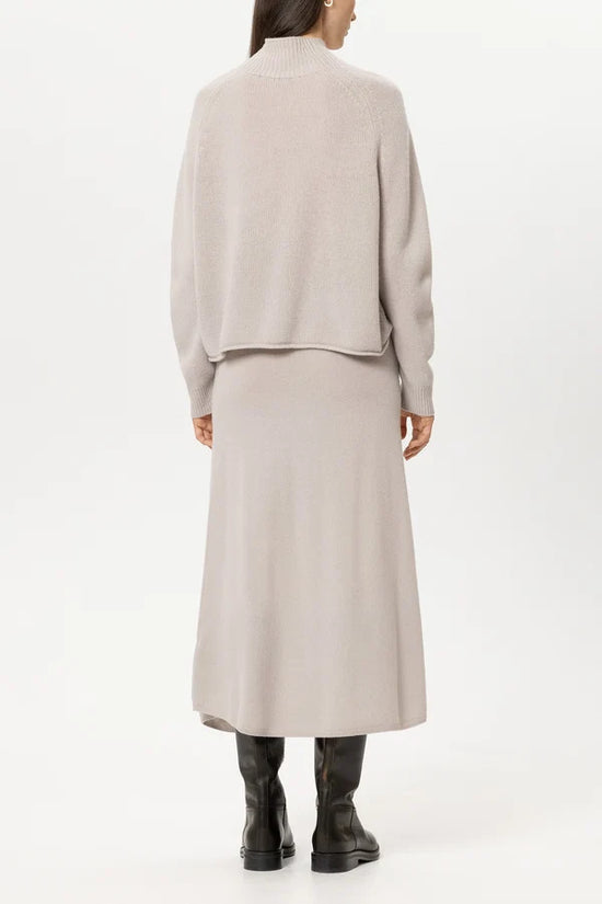 Luisa Cerano Pearl Cashmere Blend Long Skirt 