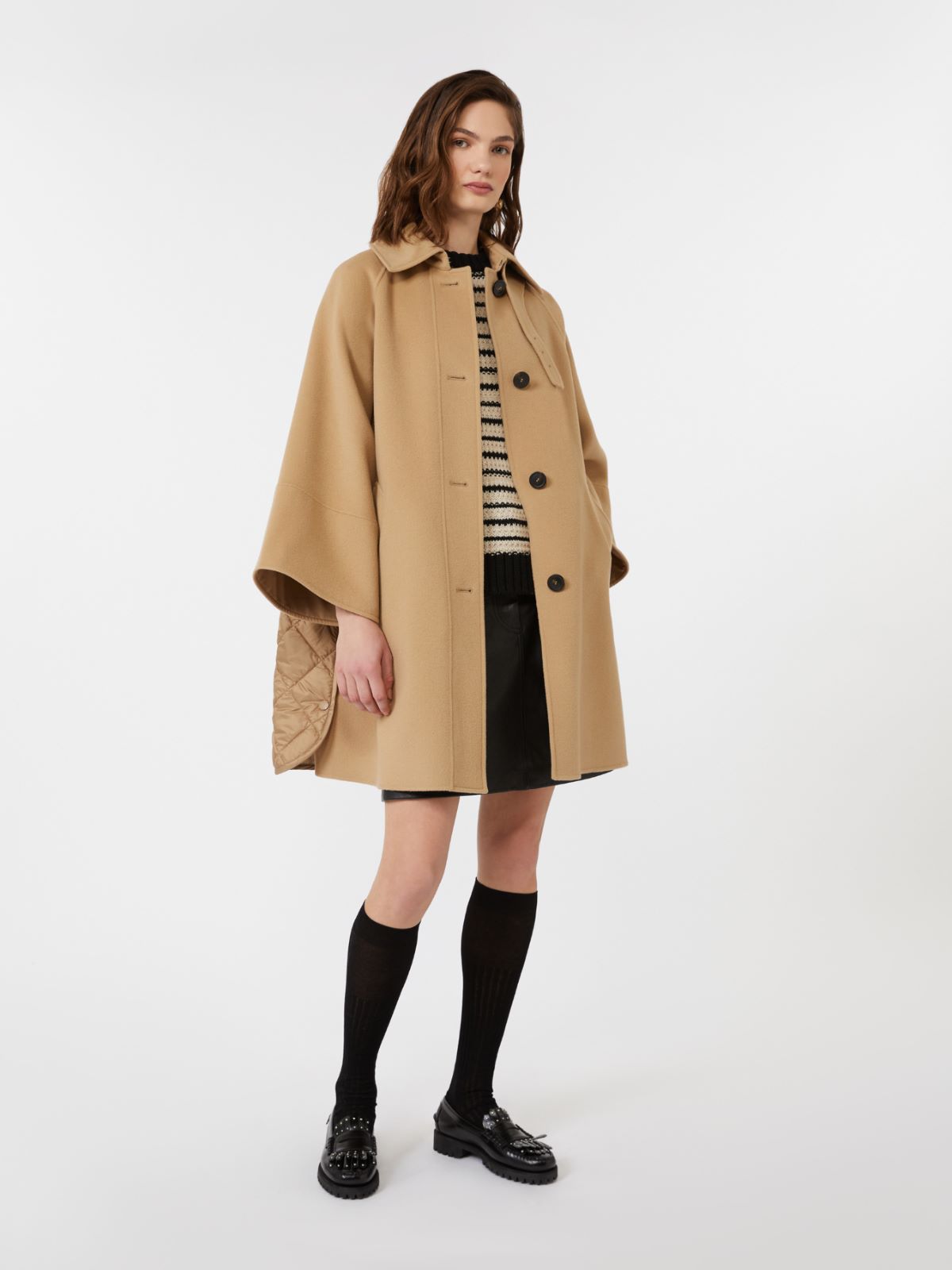 Max Mara Weekend double wool drap coat Rufo