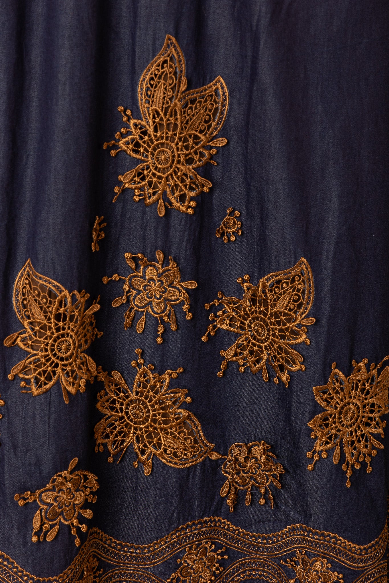 Hale Bob embroidered cotton dress 55BT620A