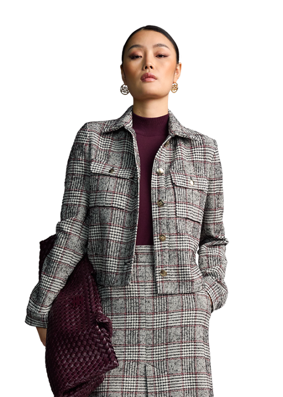 Riani check jacket 571090