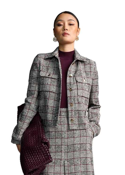 Riani check jacket 571090