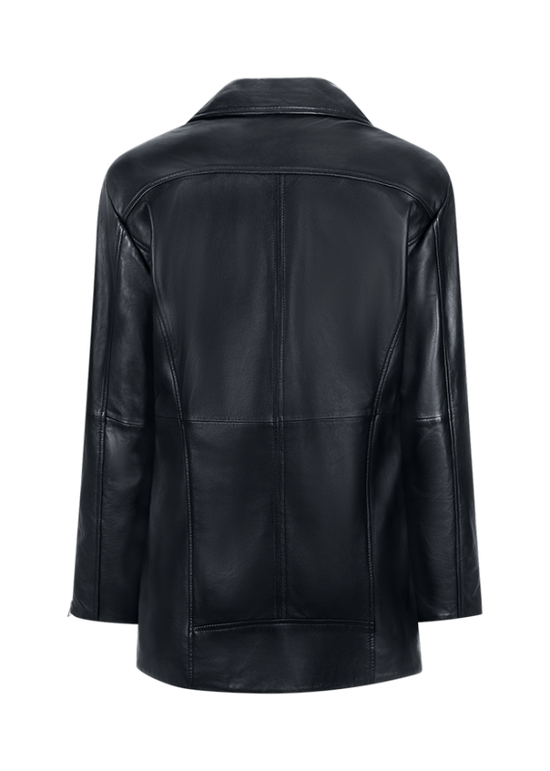 Riani biker style leather jacket 572010