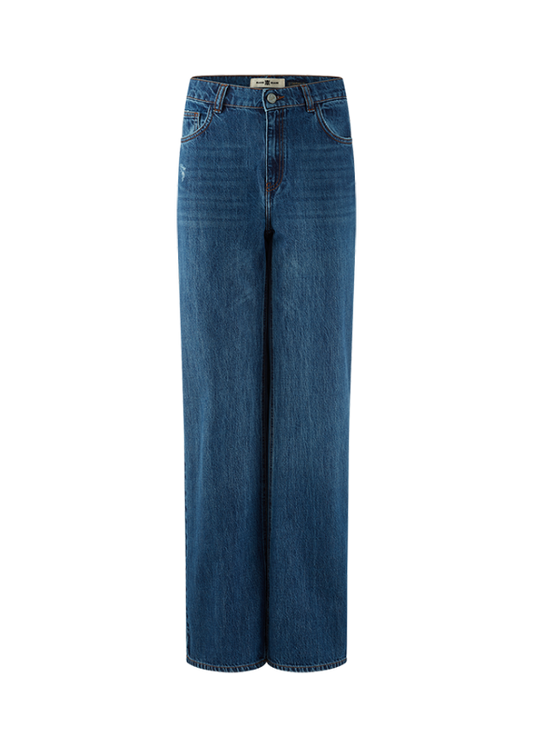 Riani Blue Denim Wide Leg Authentic Denim Jeans 573310