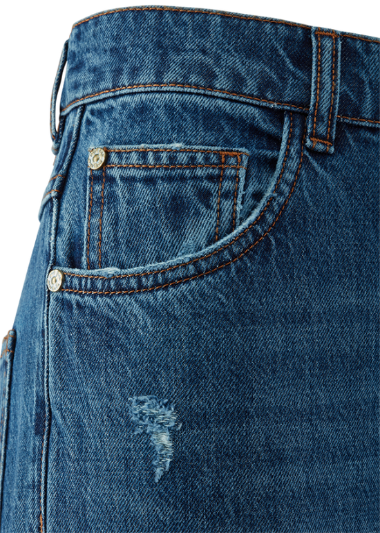 Riani Blue Denim Wide Leg Authentic Denim Jeans 573310