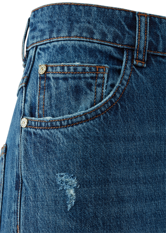 Riani Blue Denim Wide Leg Authentic Denim Jeans 573310