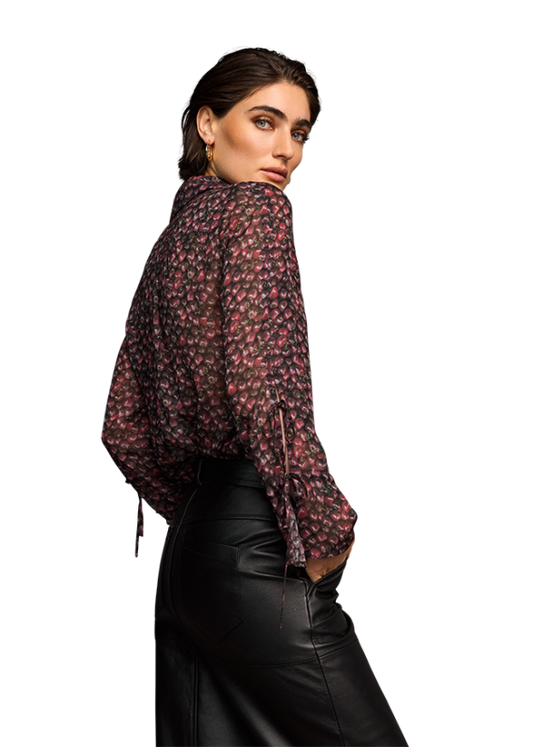 Riani cherry print blouse 575120
