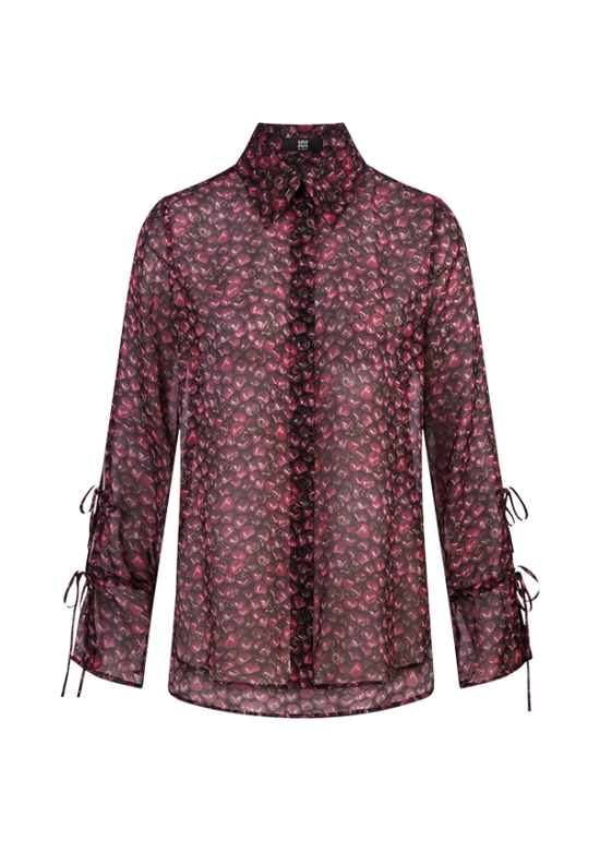Riani cherry print blouse 575120