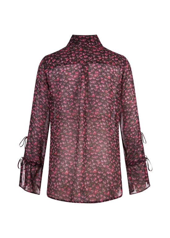 Riani cherry print blouse 575120