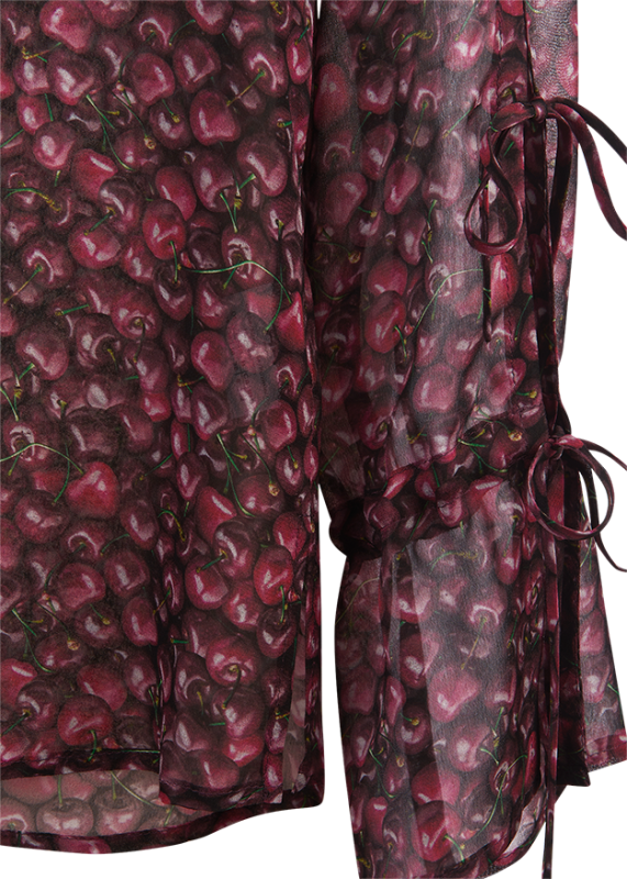 Riani cherry print blouse 575120