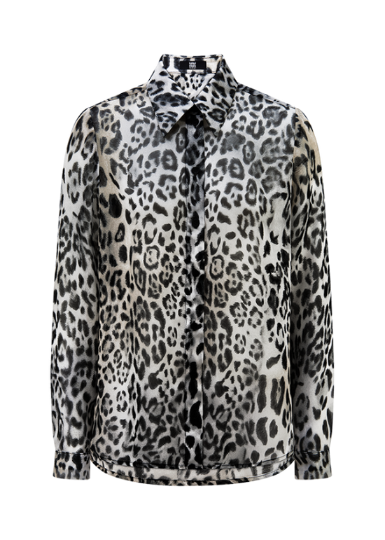Riani leopard print blouse 575130