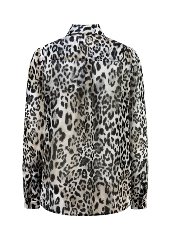 Riani leopard print blouse 575130