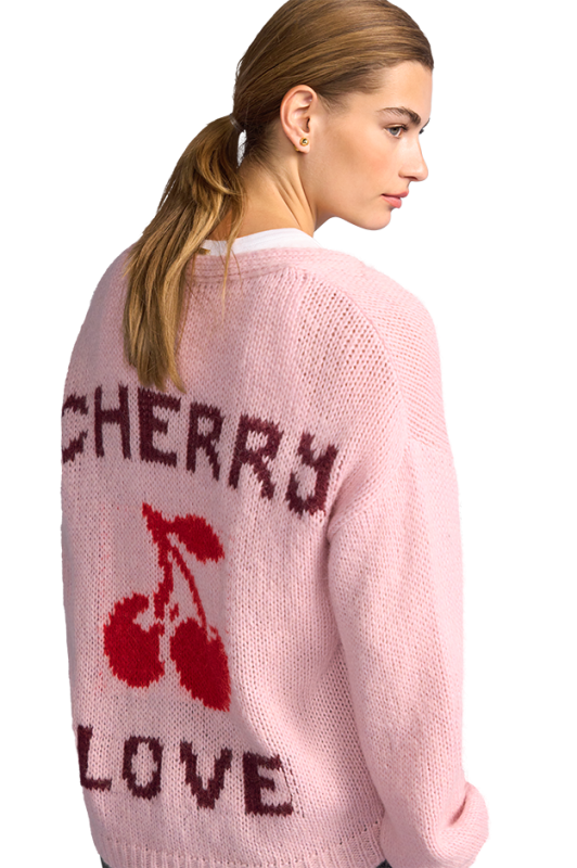 Riani cherry pattern cardigan 577345