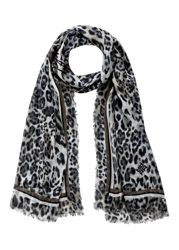 Riani animal print scarf 579170