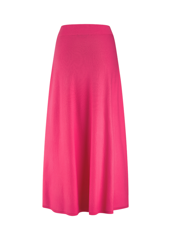 Riani Cerise Knitted Midi Skirt 584990