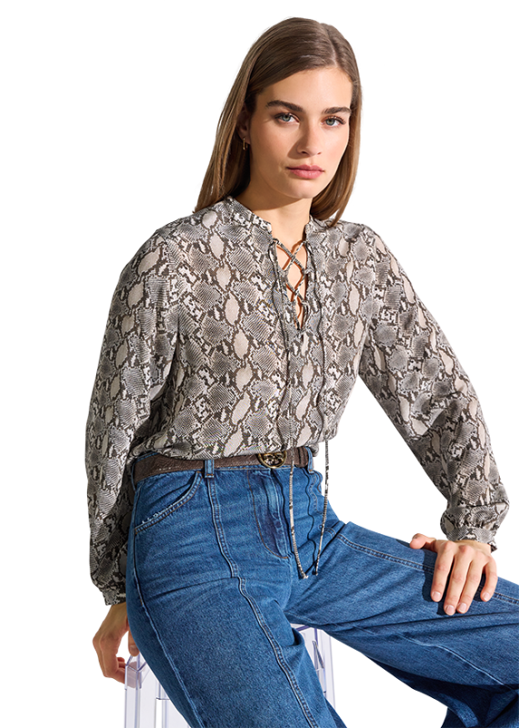 Riani blouse with laces 585790