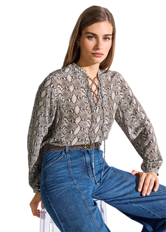 Riani blouse with laces 585790