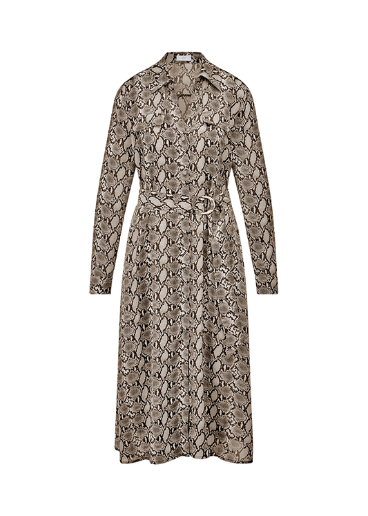 Riani maxi snake print dress 586600