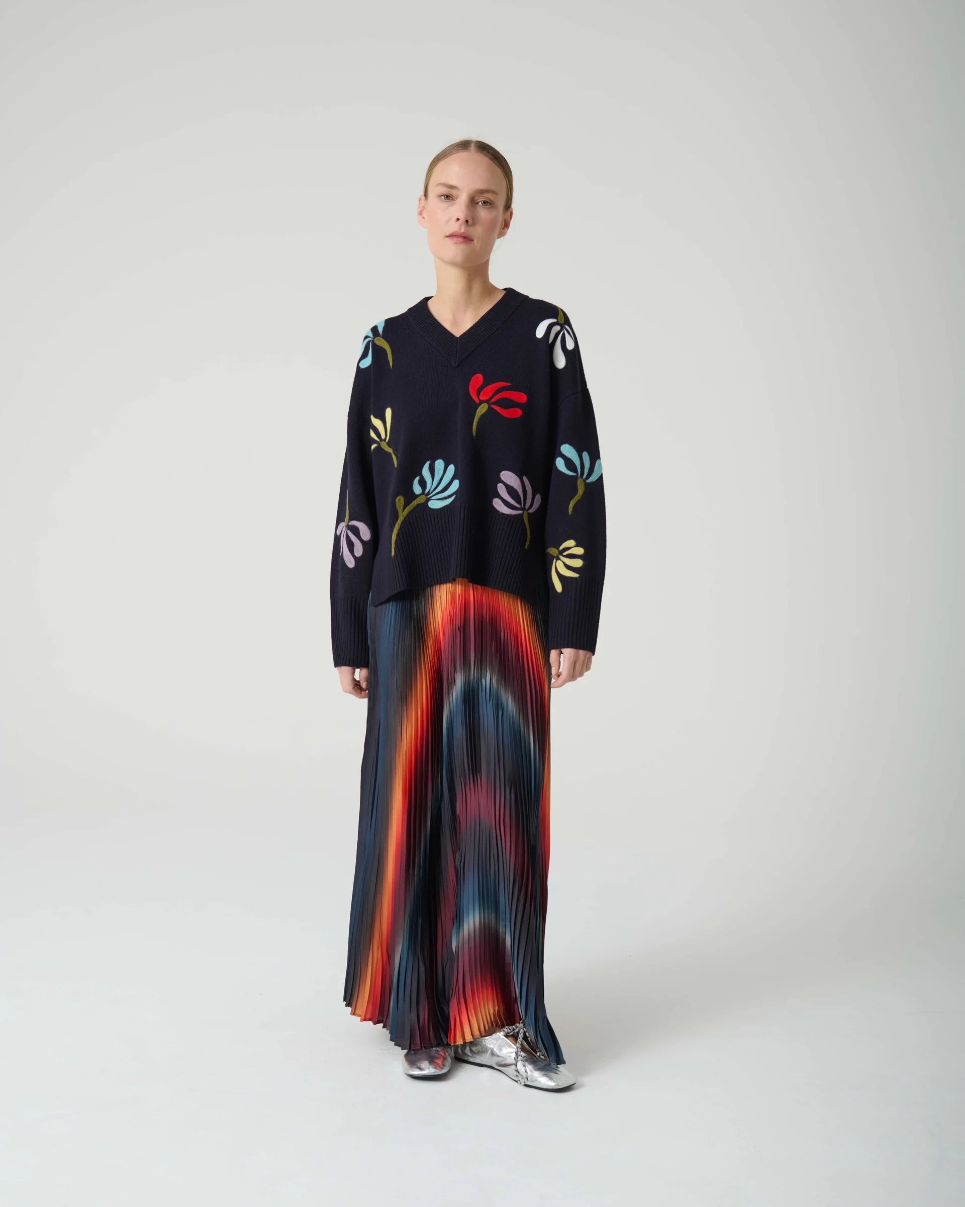 Beatrice b flower sweater 25fA8706