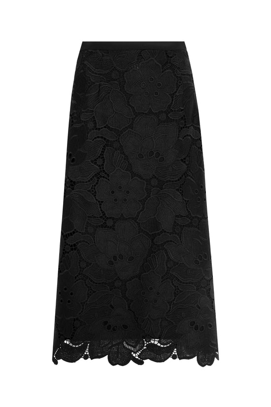 Beatrice b macrame lace skirt