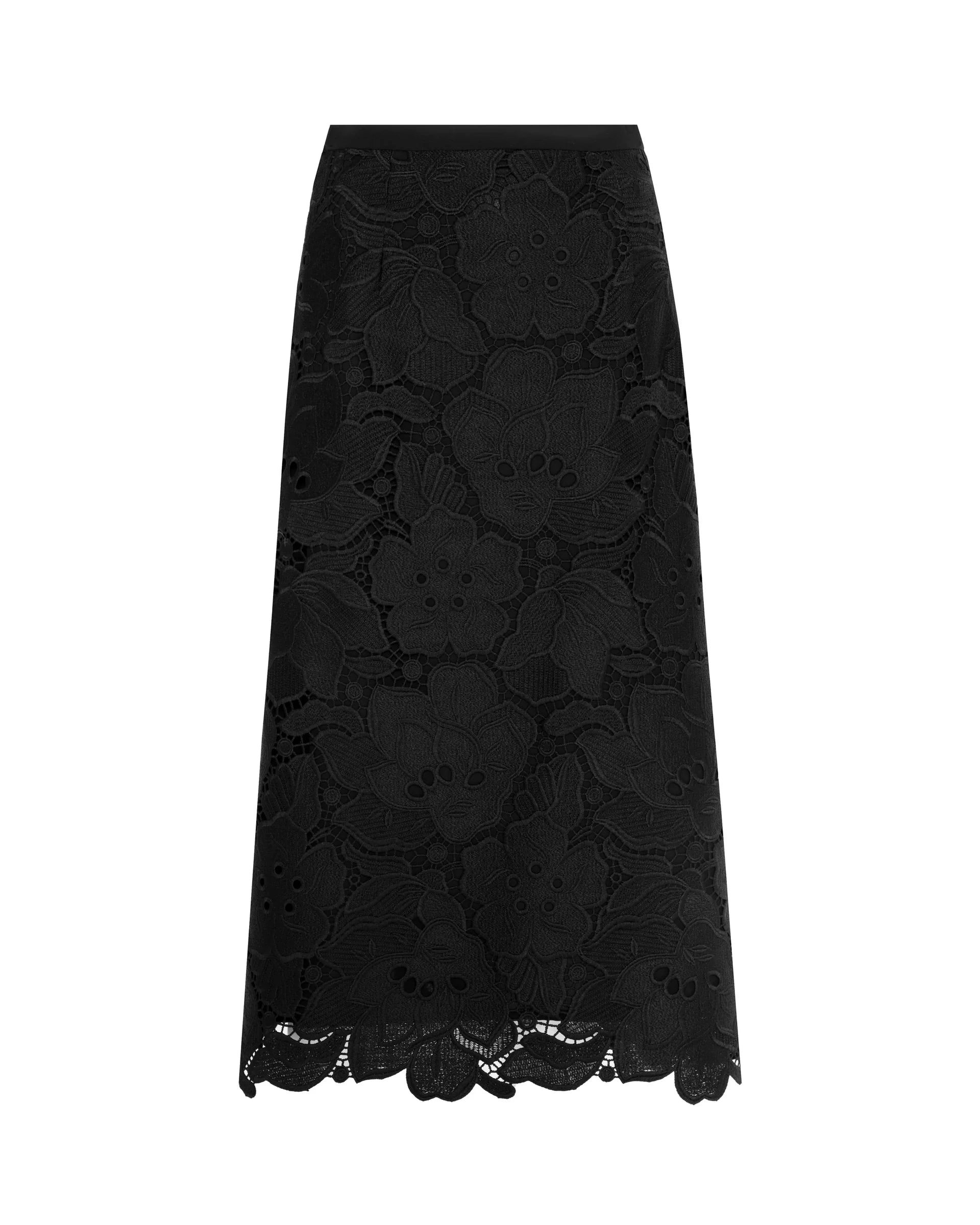 Beatrice b macrame lace skirt