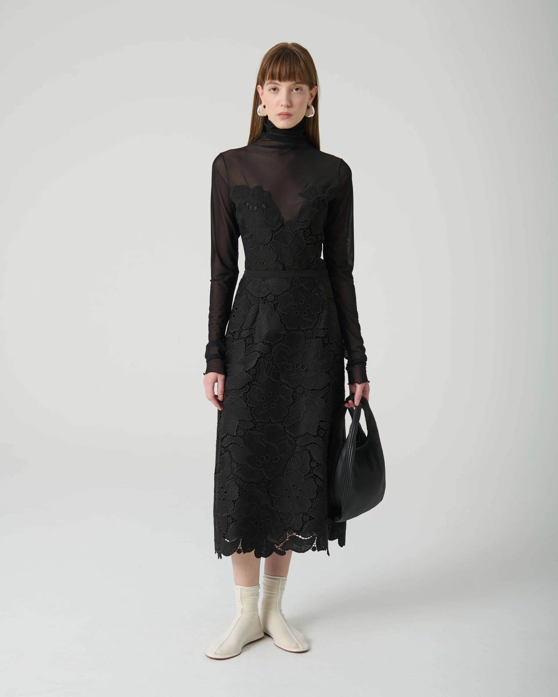 Beatrice b macrame lace skirt
