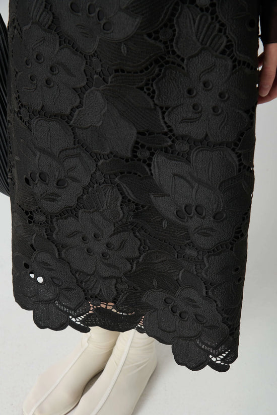 Beatrice b macrame lace skirt