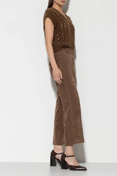 Luisa Cerano hazelnut wide leg cords 608690