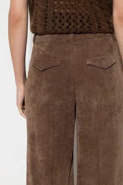Luisa Cerano hazelnut wide leg cords 608690