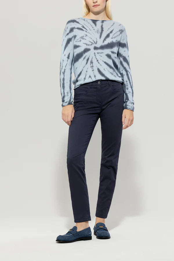 Luisa Cerano blue stretch skinny denim 617600