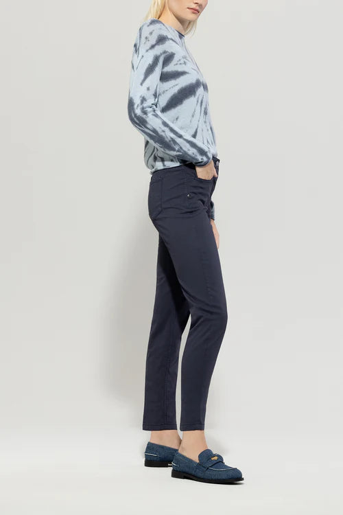 Luisa Cerano blue stretch skinny denim 617600