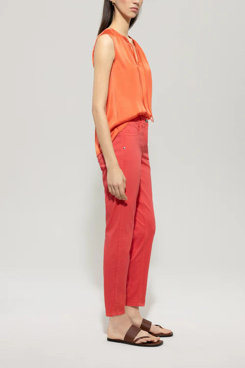 Luisa Cerano hibiscus high stretch denim 617600