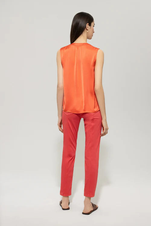 Luisa Cerano hibiscus high stretch denim 617600