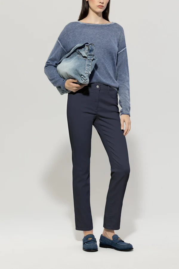 Luisa Cerano blue twill denim 617738