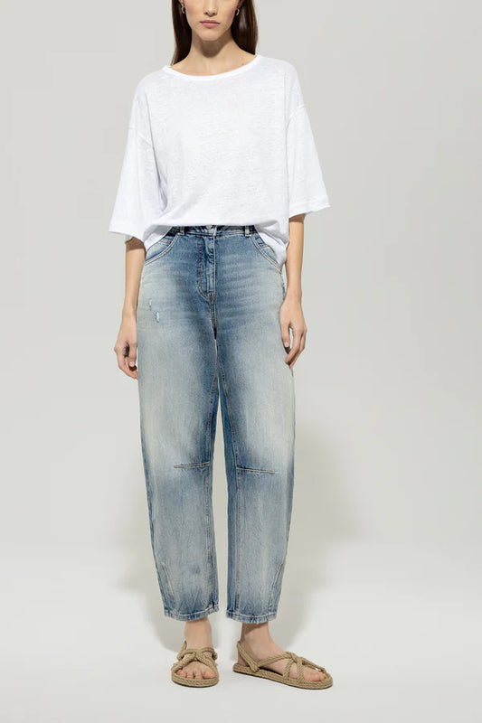 Luisa Cerano barrel leg jeans 618777