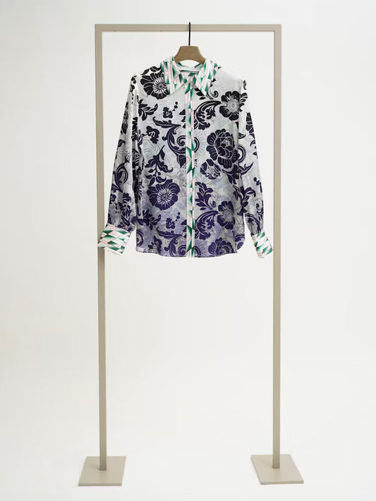 Herzen's Angelegenheit floral print blouse 6188