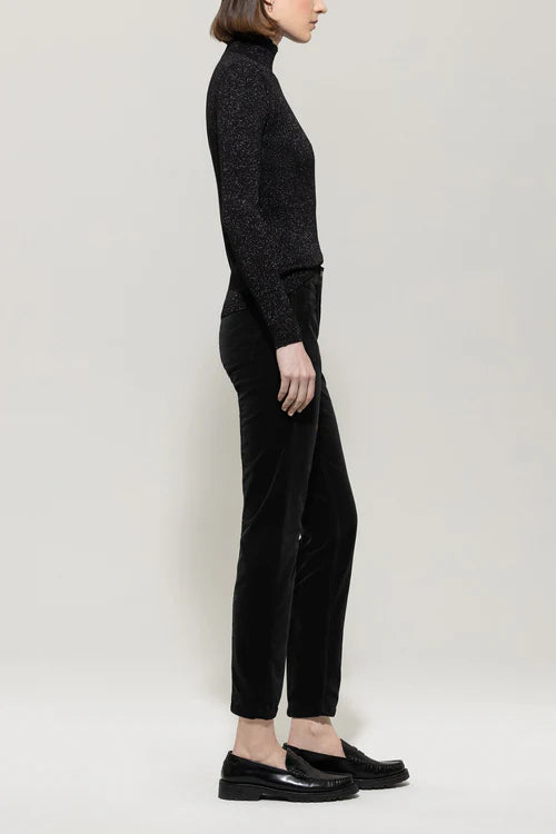 Luisa Cerano skinny velvet trousers 628551