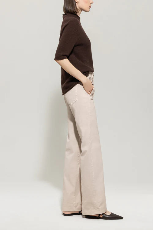 Luisa Cerano flared twill denim 628811